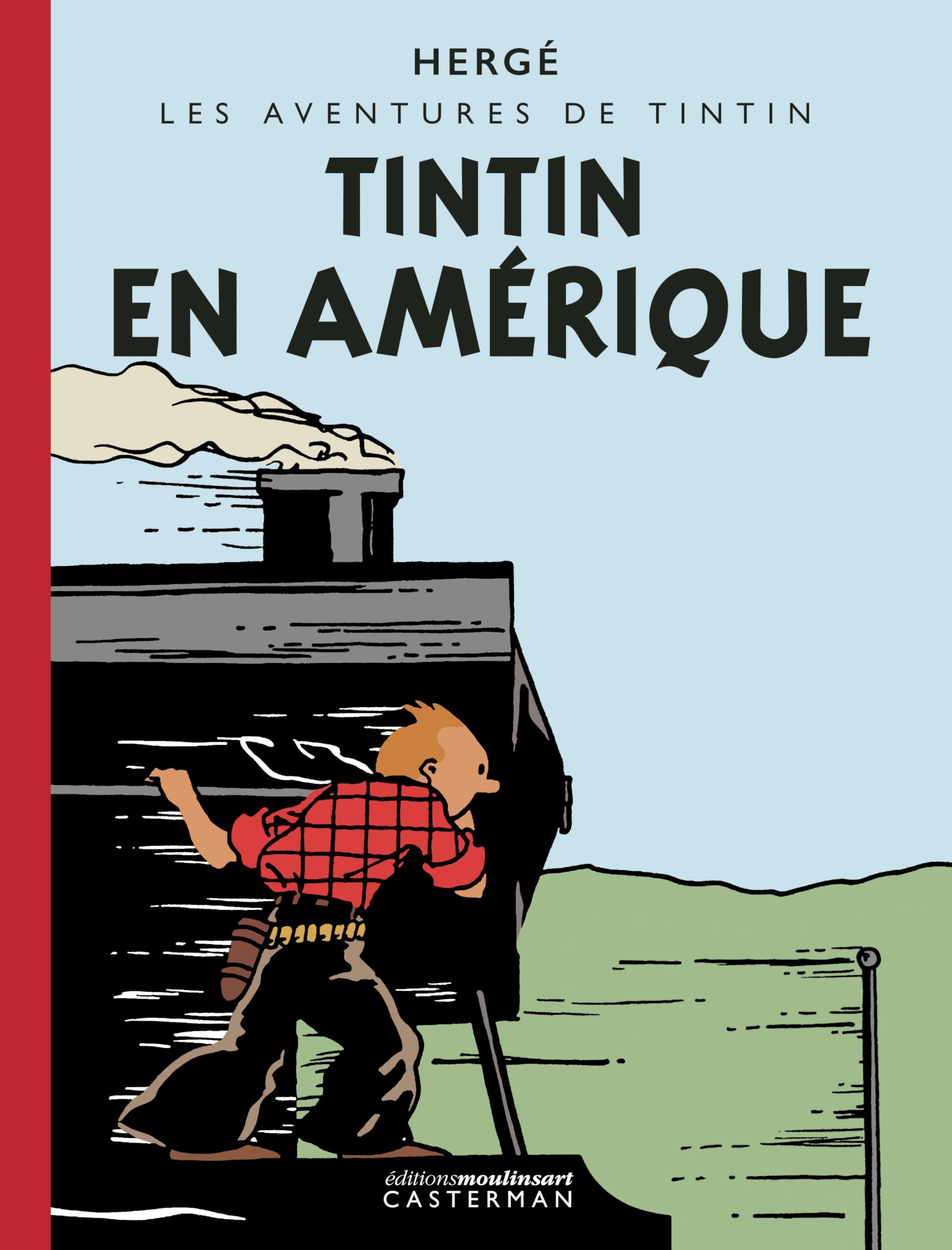Tintin - Tintin en Amérique: Édition Petit Vingtième colorisée