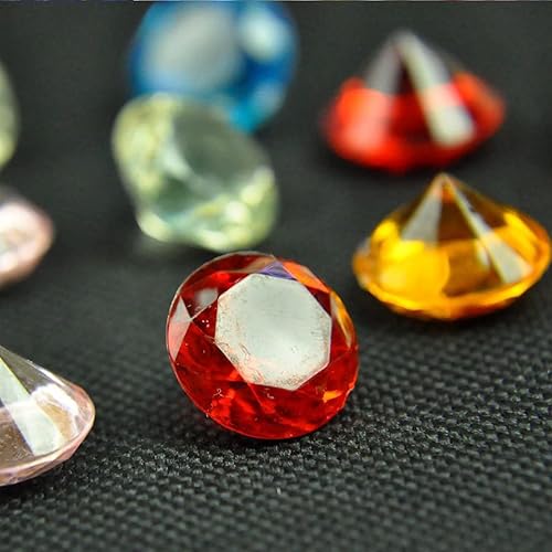 Miniatura 4 de Miraise 10000 cristales acrílicos con diamantes de confeti dispersos para boda, mesa de dispersión de boda, decoración del hogar, relleno de jarrón