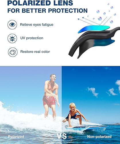 Miniatura 3 de ZIONOR G1MINI MIX - Gafas de natación para niños, con bloques de color, polarizados, sin fugas, antiniebla, para niños (3-14)