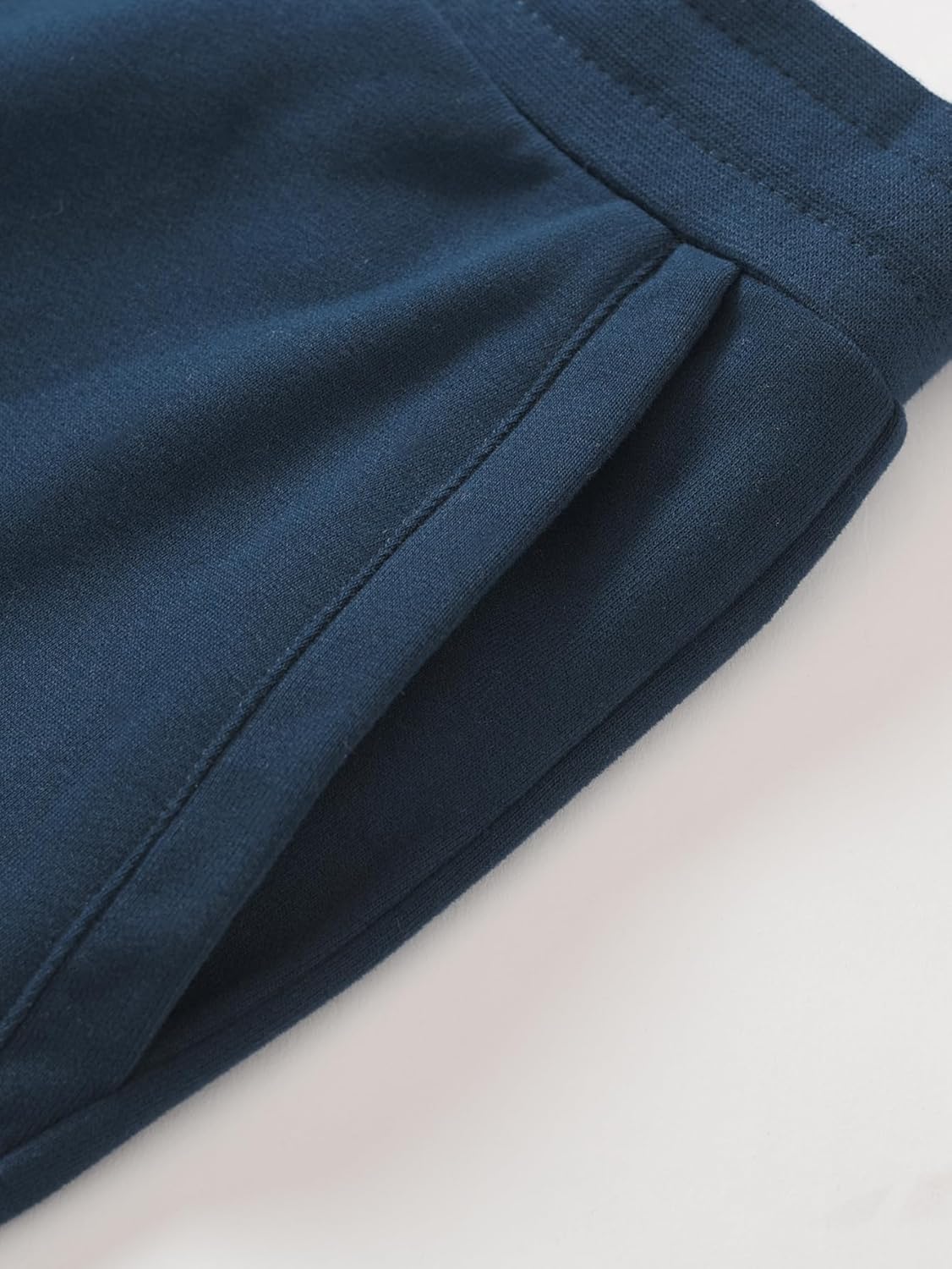 Weintee Women's Plus Size Petite Open Bottom Sweatpants with Pockets