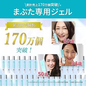 リッドキララ　4本 Amazon.co.jp: まぶた専用ジェル『リッドキララ』＆目の下 クマ