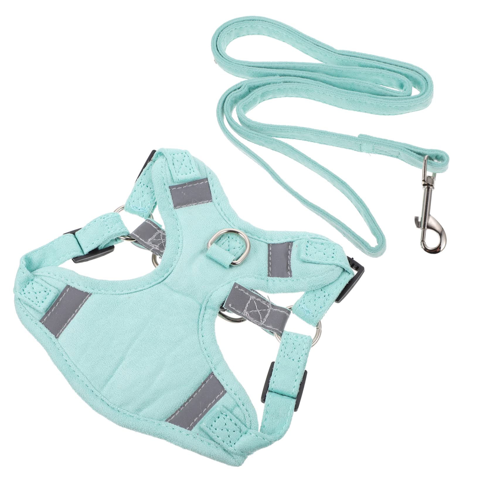 BESPORTBLE Cat Harness Leash Kit Chest Strap and Traction Rope 1.2m Soft Comfortable for Kitten Vest Harness