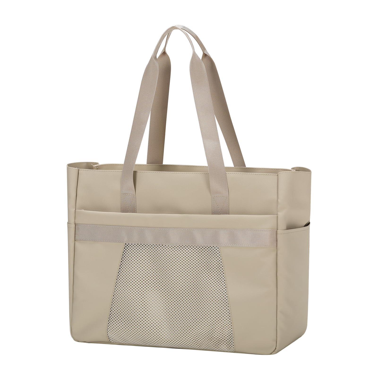 Bolsas de mano para mujer que solucionan el espacio para laptop y termo 7