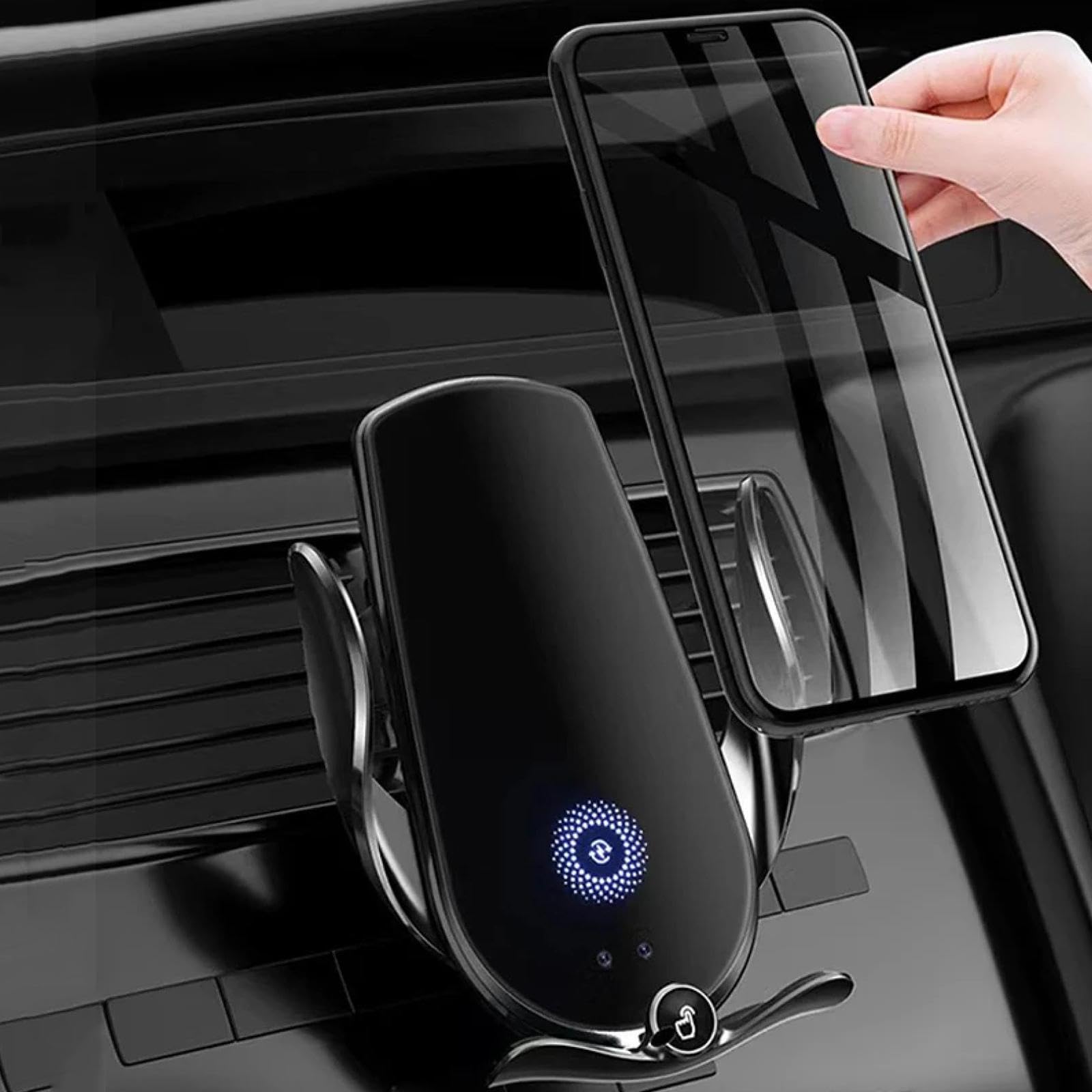 Uchwyt Samochodowy na Telefon dla BMW serii 4 i3 2023-2025, uchwyt samochodowy na telefon komórkowy, stojak na nawigację GPS (ładowanie)