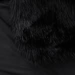 Amazhiyu Cropped Faux Fur Cardigan for Women Open Front Fleece Shaggy Winter Jacket