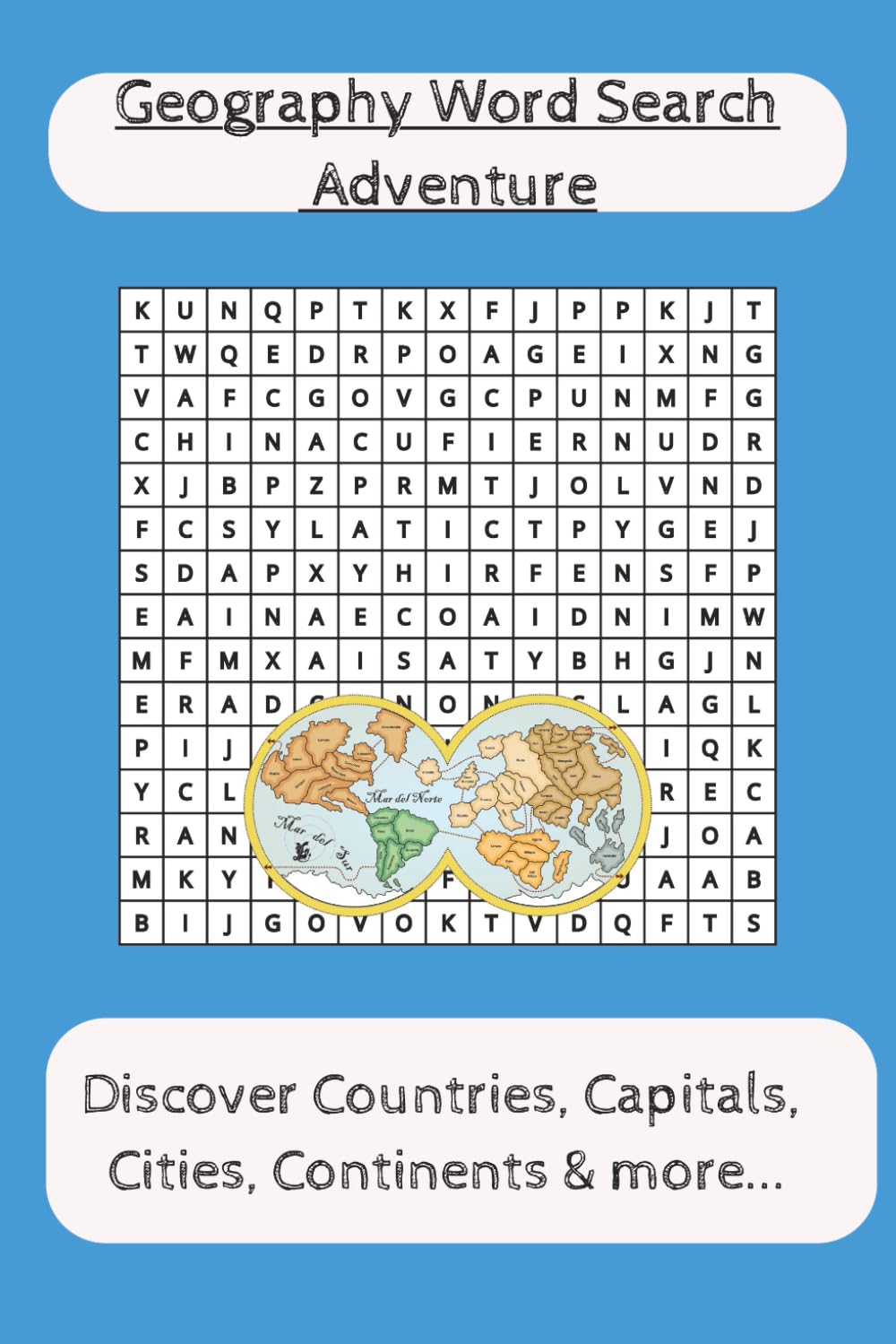 World Geography Word Search Adventure: Explore Our Amazing Planet