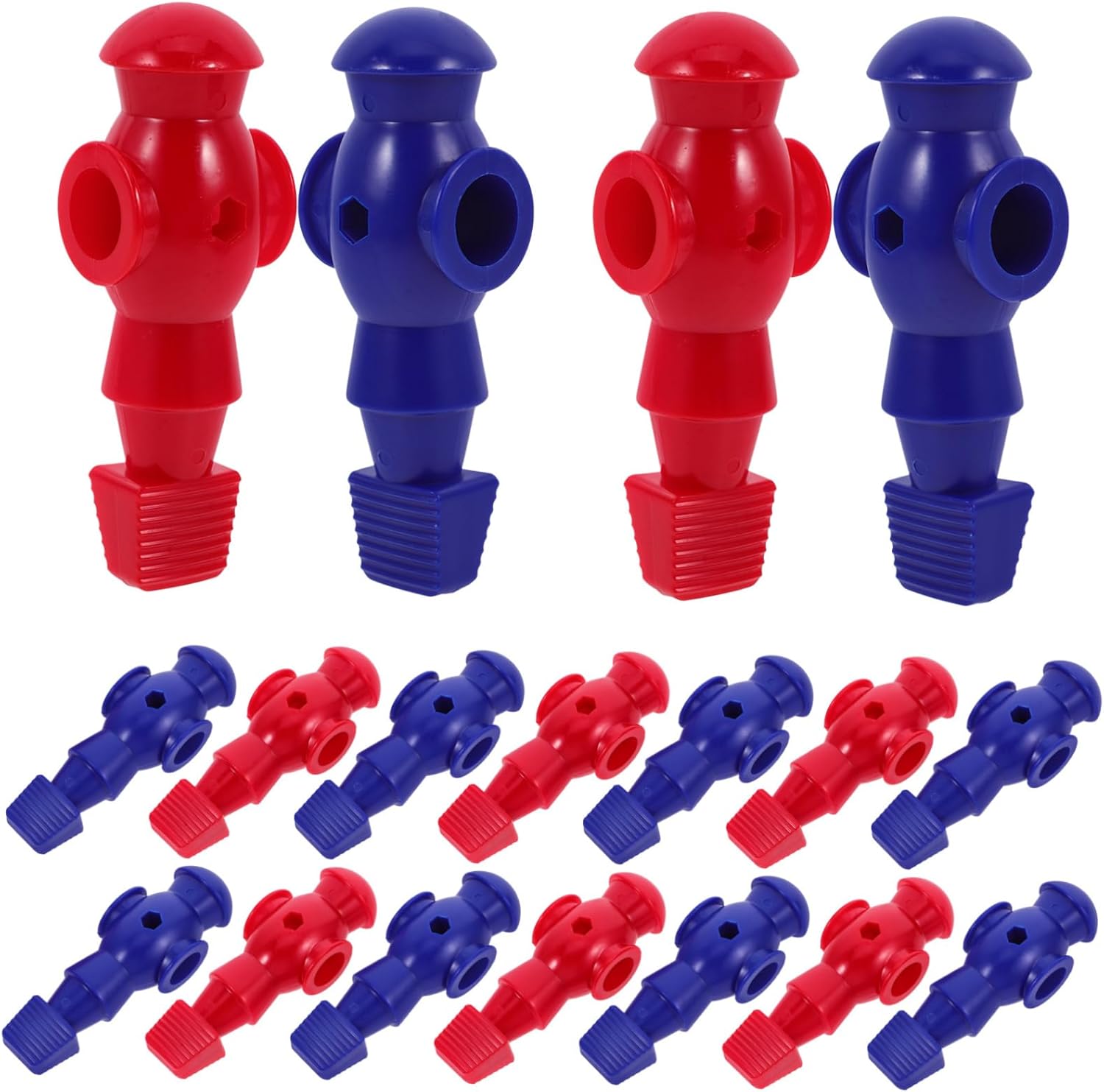 VANZACK 26pcs Foosball Table Player Mechanical Figure Football Action Figures Toys Desk Soccer Player Figurines