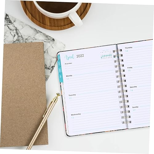 Miniatura 2 de MAGICLULU 3 Pcs 2022 2022 Agenda Students Notepad 2022 Planner 2022 Day Planner 2022-2023 Planner 2022 Daily Appointment Book Monthly Management