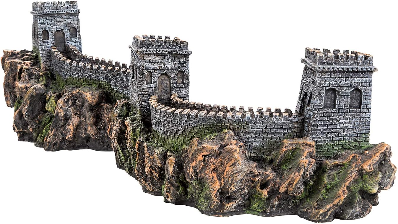 Aquarium Decorations The Great Wall Miniature Aquarium