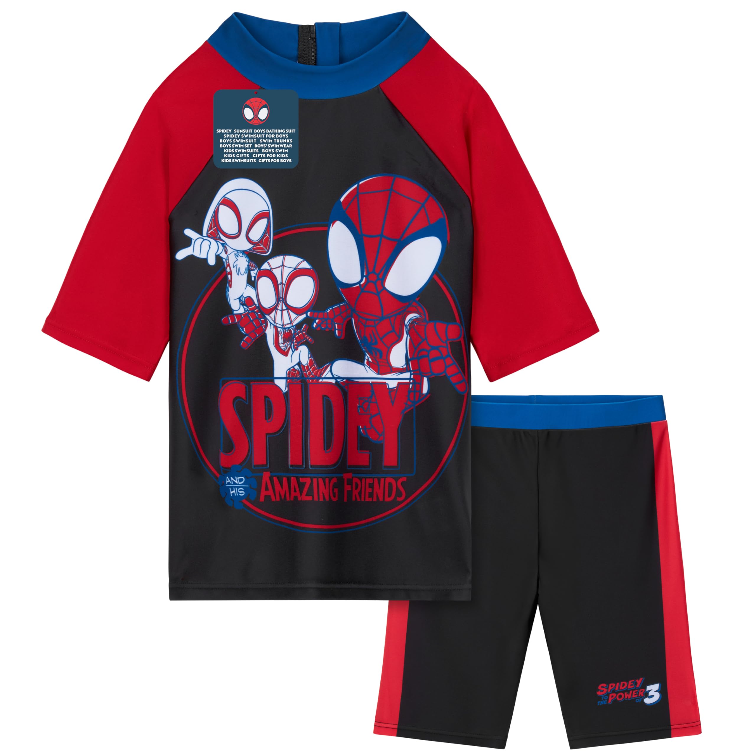 Get Trend Conjunto de Bañador Niño Bañador Natacion Bebe Set de Baño 2 Piezas con Camiseta y Pantalón OEKO-TEX STANDARD 100