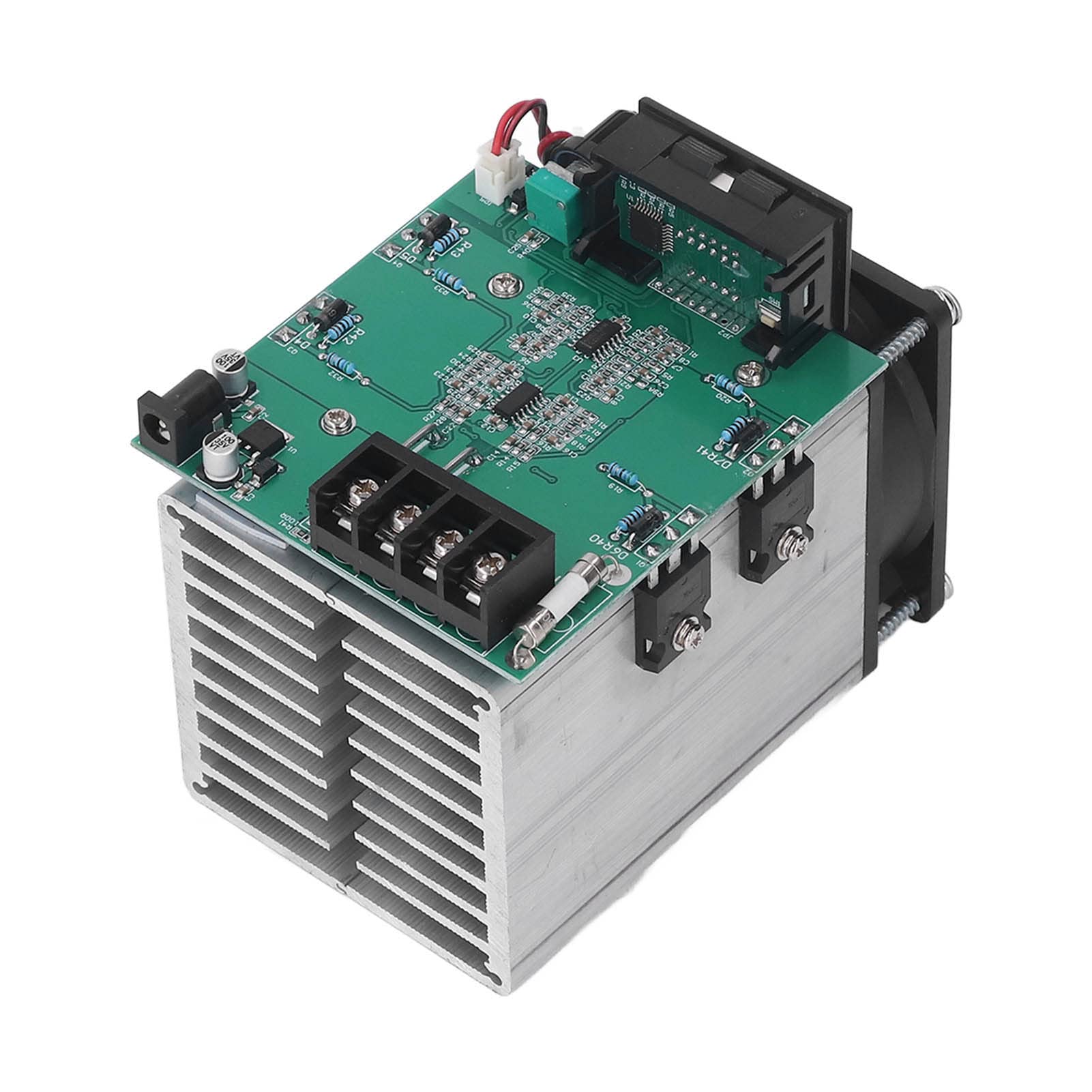 Tester Prądu Pojemności Akumulatora Elektroniczny Tester Obciążenia 12 V 0 do 20 A 250 W z lampą zasilającą na podczerwień i Wentylatorem z Podwójnym łożyskiem Kulkowym do Monitorowania