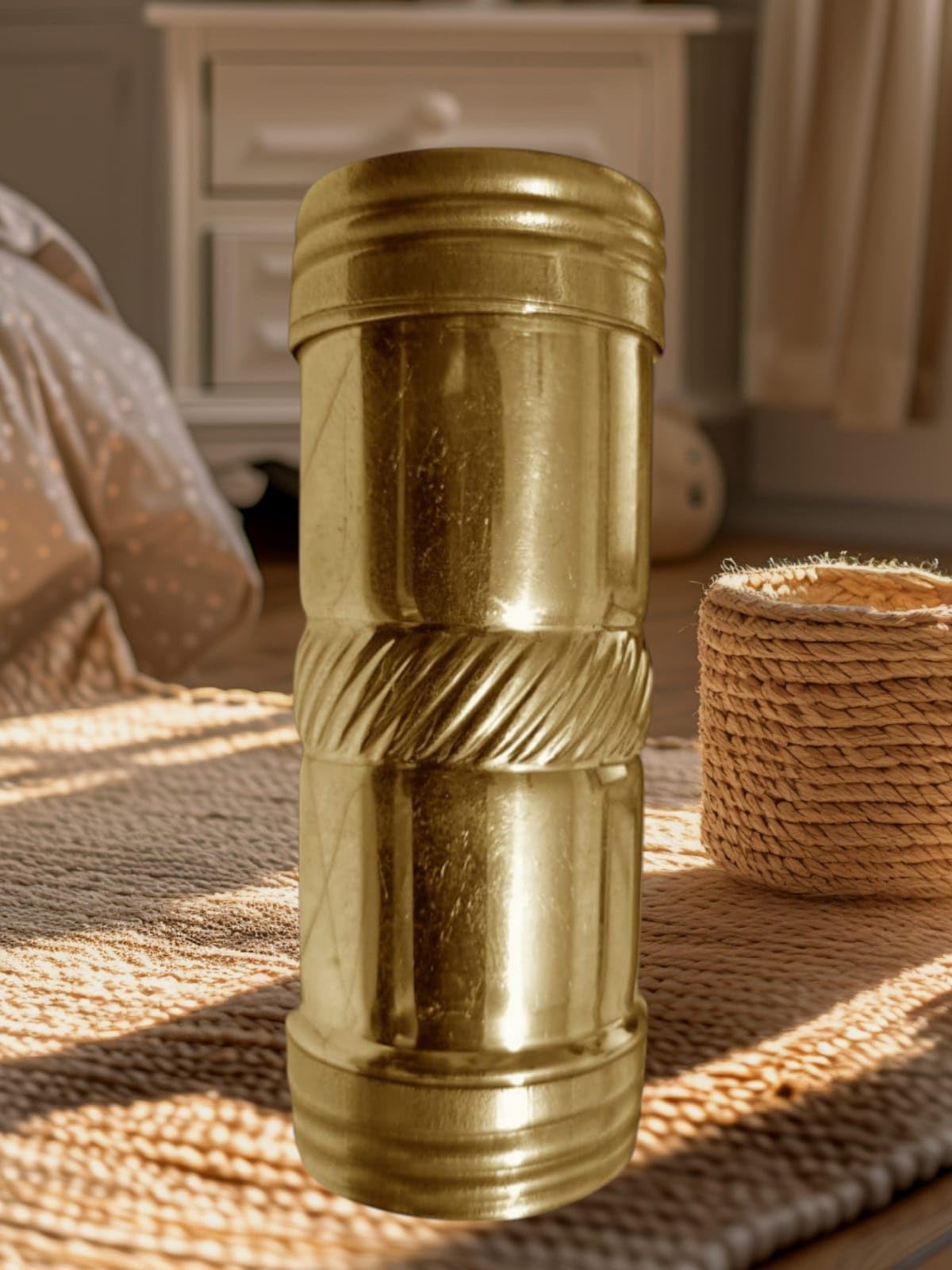 Denique Brass khaini Chunauti or Pital Container For Mouth Freshner/Tobacco/Surti/Khaini Chunauti Dibbi | Box | Peetal Chunauti-image-30