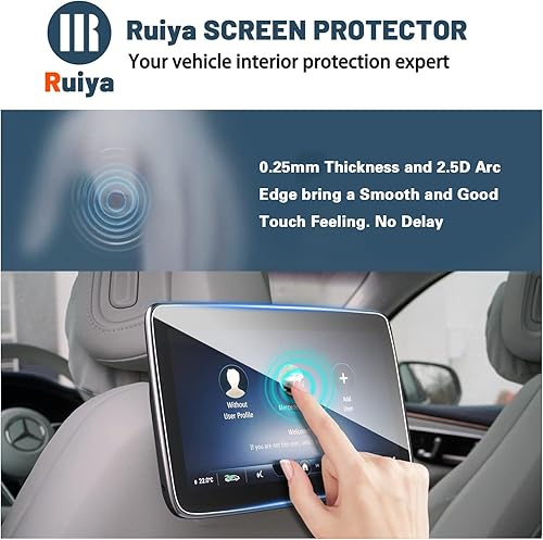 Vista 2 de GLS Maybach - Protector de pantalla para S500/S580e/S580/Maybach S580/S680, pantalla táctil de fila trasera, para Mercedes GLS SUV, accesorios 9HD