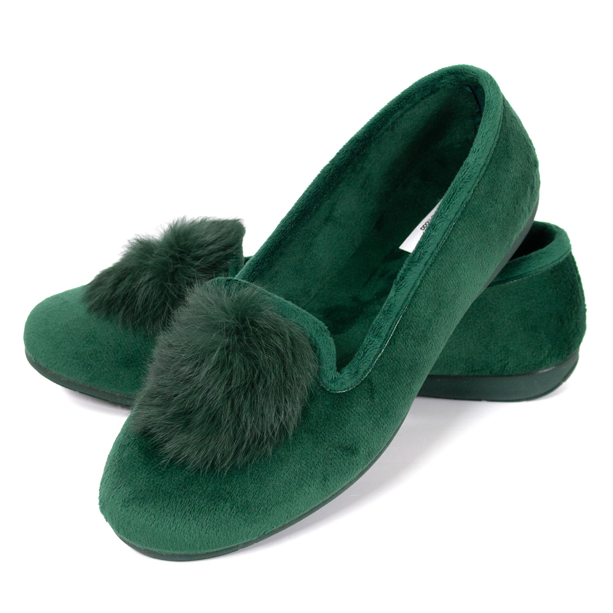 JOMIX Scarpe Ballerine Donna Invernali Ciabatte Chiuse Elegante Leggere Calde