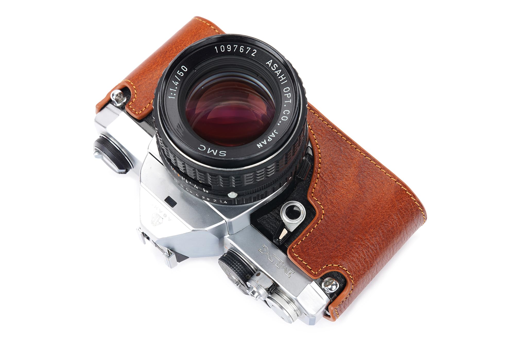 PENTAX ME super 本体 レンズ ストロボ フィルターセット革ケース Amazon | TP Original Pentax MX ME 専用 ブルタイプ 本革 ボディ