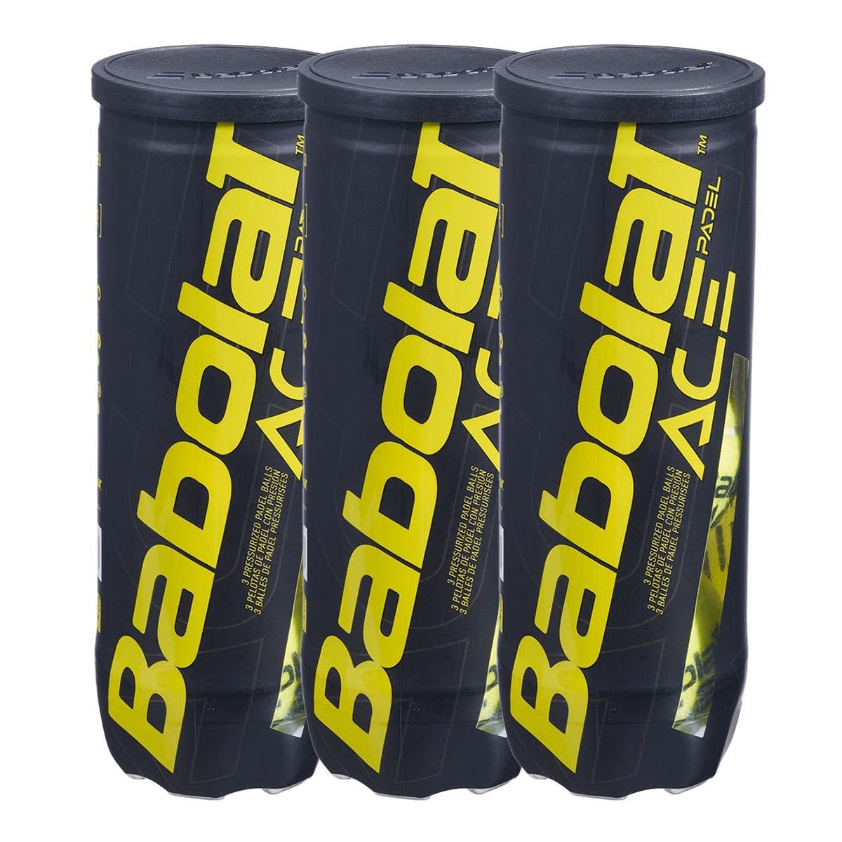 Babolat Tripack Ace Padel Balls (9 Balls)