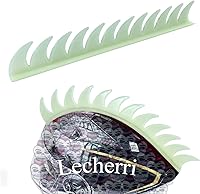 Vista 8 de Mohawk de silicona para decoración de casco, accesorios Hawk, 1 unidad para motocicleta, bicicleta, esquí (casco no incluido)