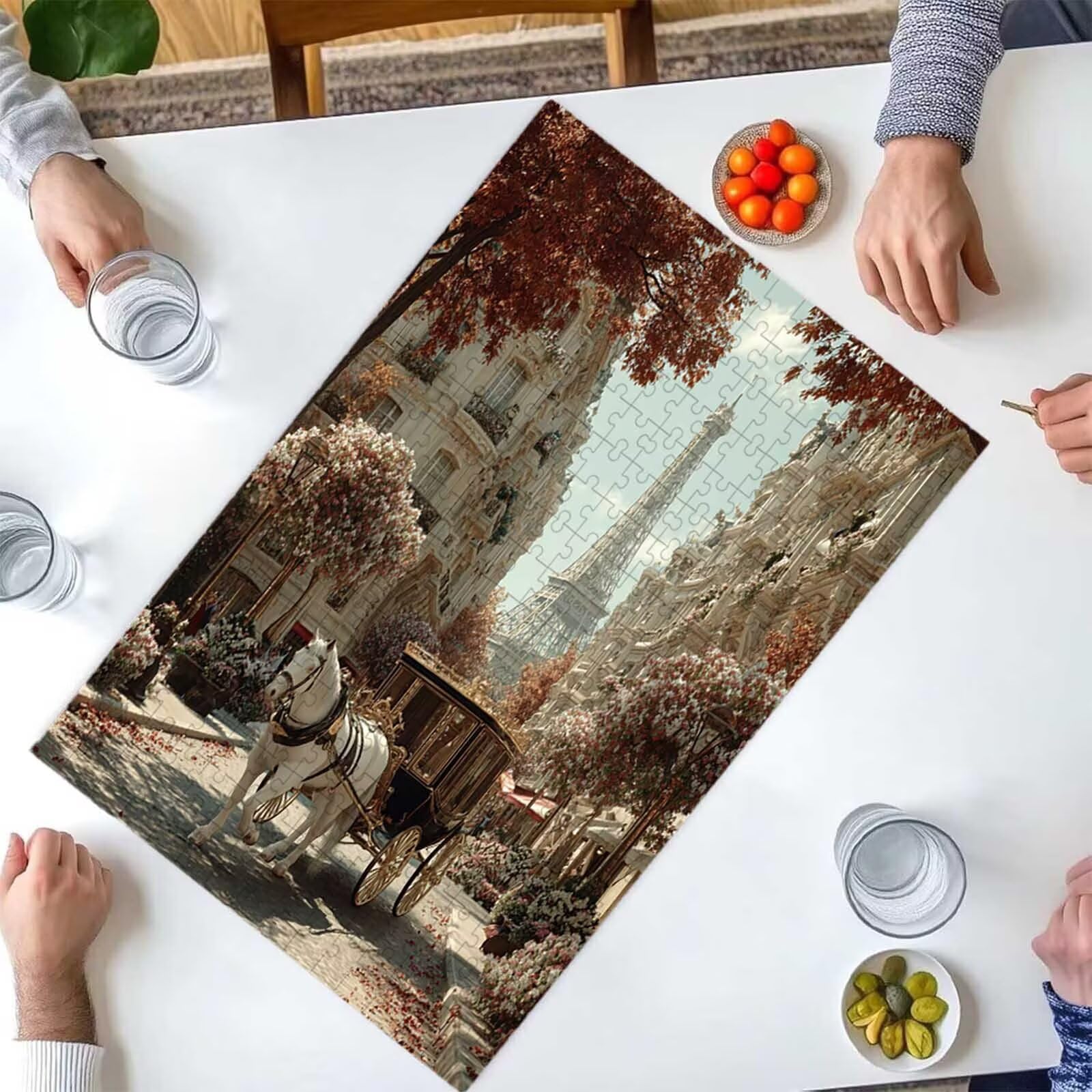 Puzzle dla dorosłych 1500 elementów tygrys kobieta 87 x 57 cm puzzle dla dorosłych gra edukacyjna wyzwanie zabawki 1500 elementów dla dzieci, kolorowa układanka do majsterkowania do dekoracji wnętrz