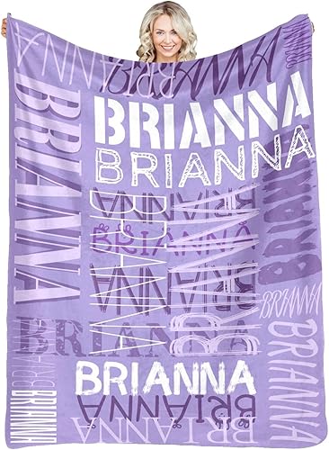 Dr.TOUGH Manta personalizada con nombre personalizado para bebé, niño, niña, niños y adultos