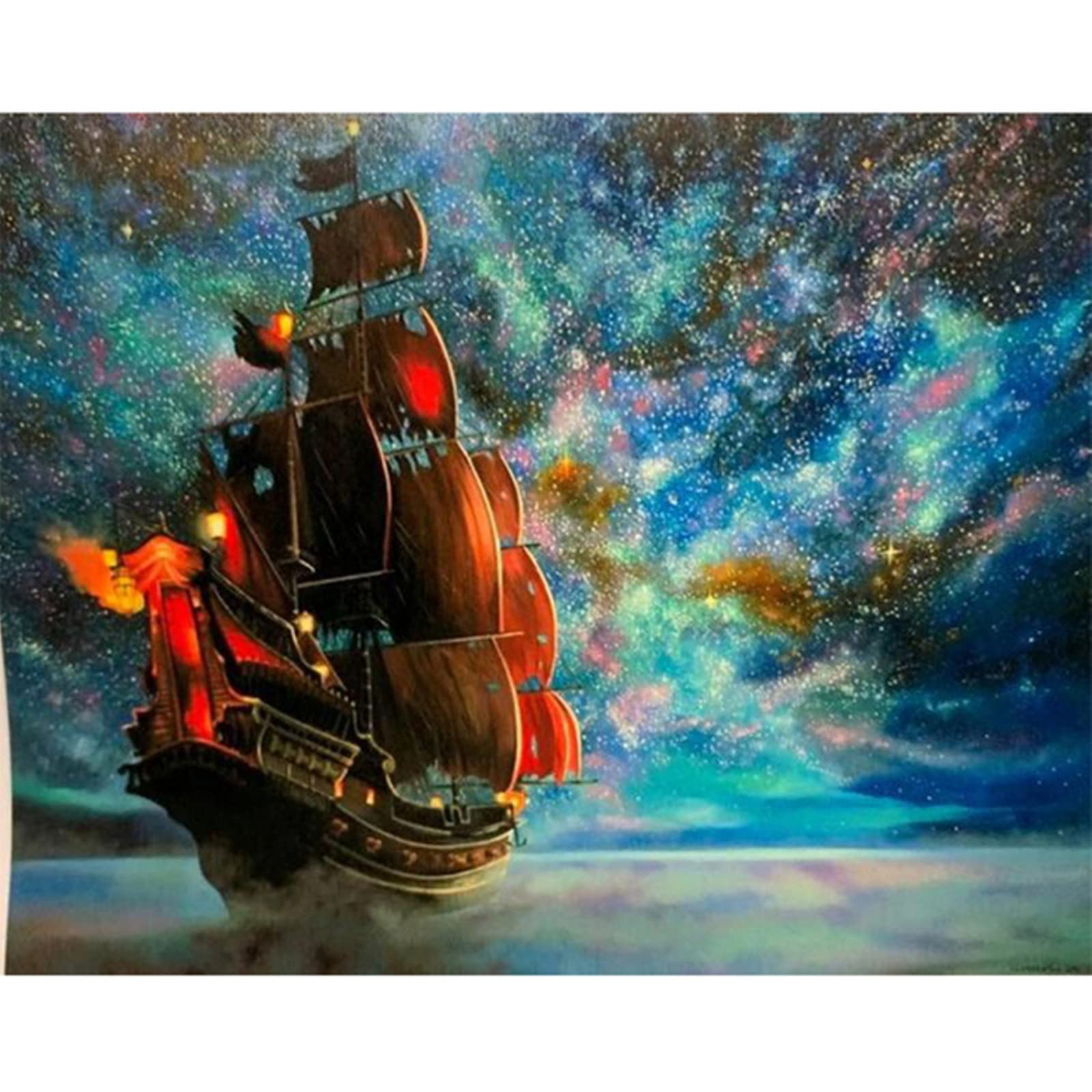 Puzzle voilier en bois de 2000 pièces pour adulte grand format 99x70 cm