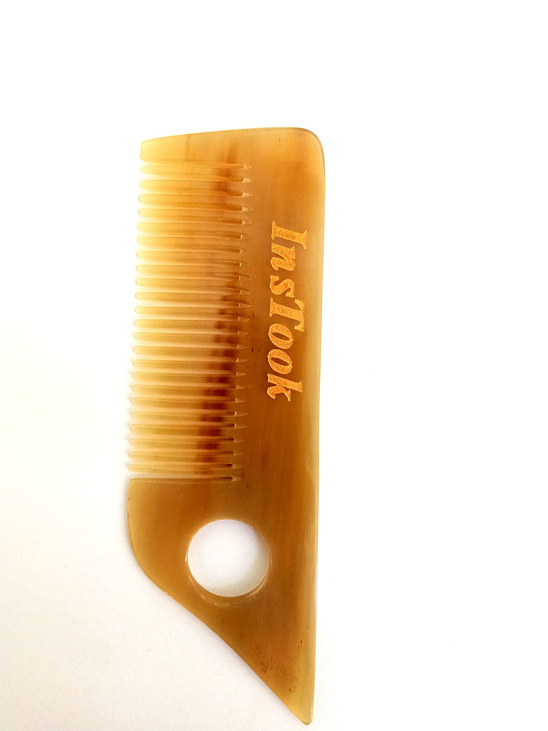 Natural Horn Comb Of Hair/Health Care Hair Comb Hairdressing Comb Dimension 13.5 X 4.5 cm