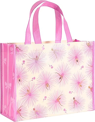 Miniatura 10 de Loveinside Bolsas de regalo medianas recicladas con asas, bolsa de regalo reutilizable para fiestas de cumpleaños para niños, bolsa de compras -