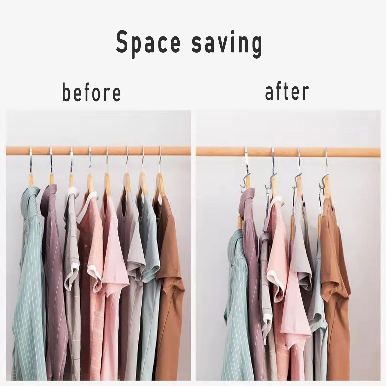 Amazon.co.jp: スペーストライアングル ハンガー用 30個 衣類ハンガー
