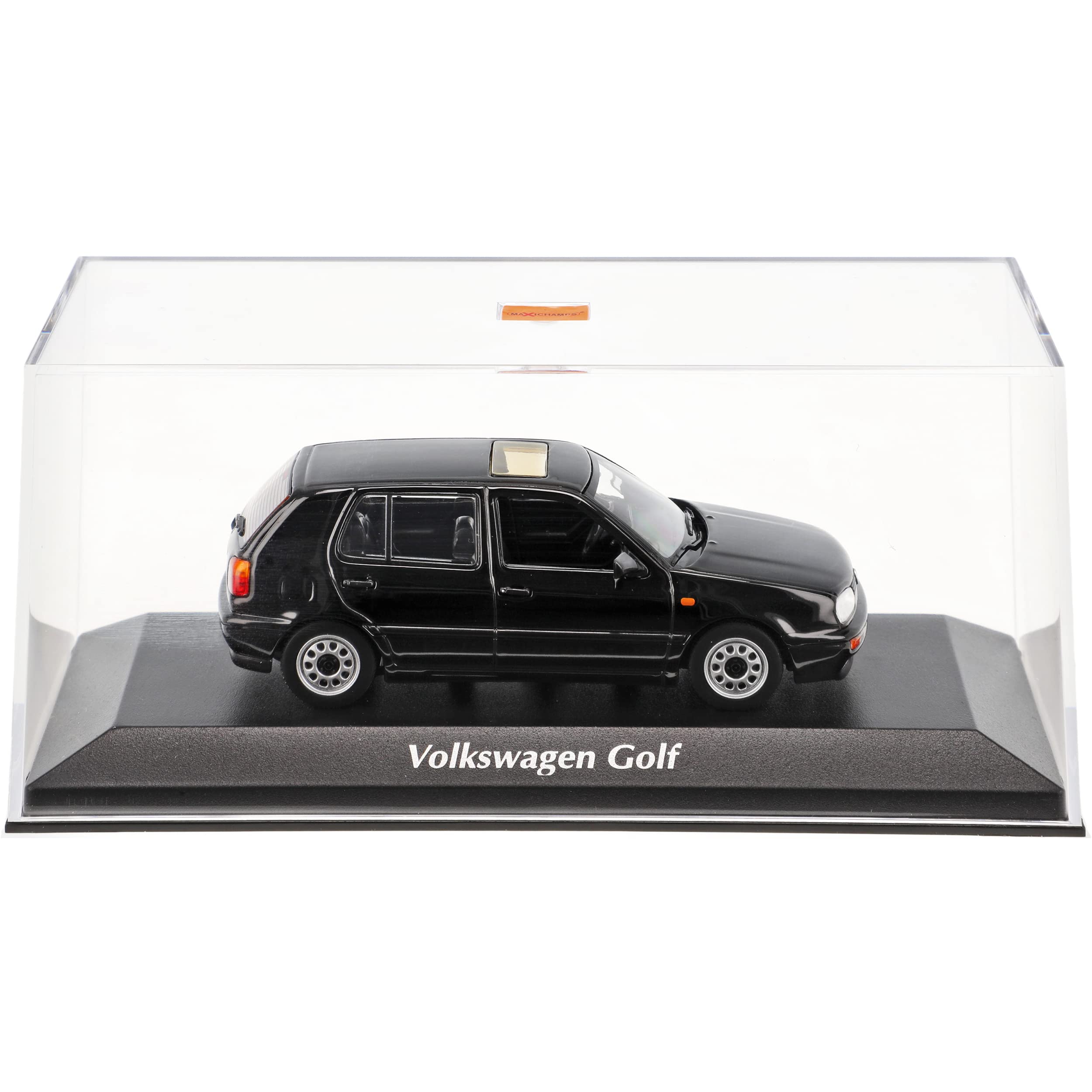 Generisch Volkwagen Golf III Schwarz 5 Türer 1991-1997 1/43 Minichamps Maxichamps Modell Auto
