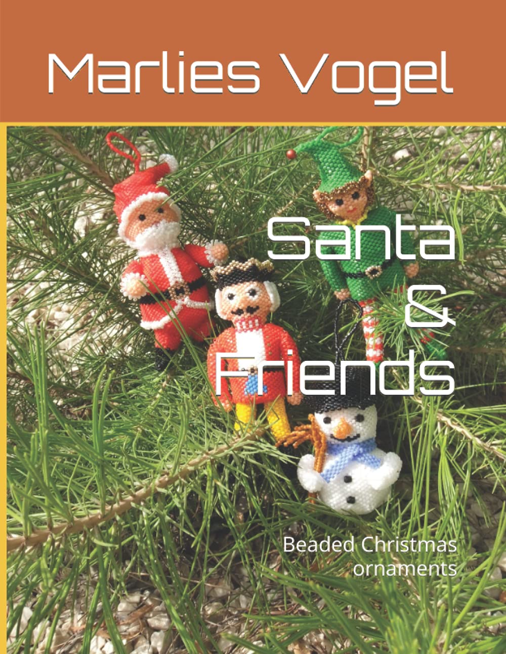 Santa & Friends: Beaded Christmas ornaments