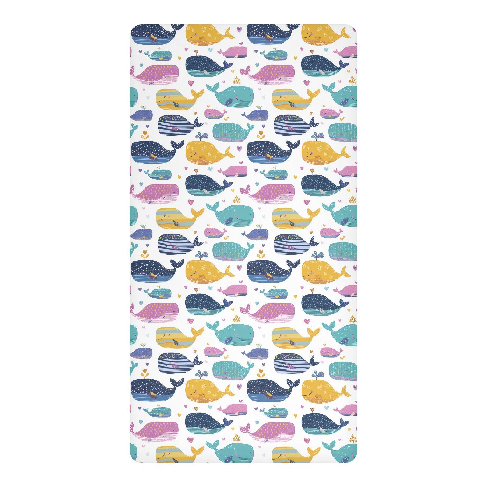 Literie imperméable bébé anti-fuites drap de berceau fille 132x71