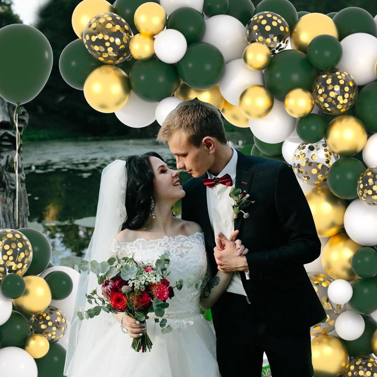 Amazon.com: Dark Green White Gold Balloon Garland Arch Kit, 105PCS White Dark Green Balloons Metallic Gold Confetti Balloons for Birthday Wedding Engagement Anniversary Retirement Graduation Party Decorations : Toys & Games Amazon.com: Dark Green White Gold Balloon Garland Arch Kit, 105PCS White Dark Green Balloons Metallic Gold Confetti Balloons for Birthday Wedding Engagement Anniversary Retirement Graduation Party Decorations : Toys & Games