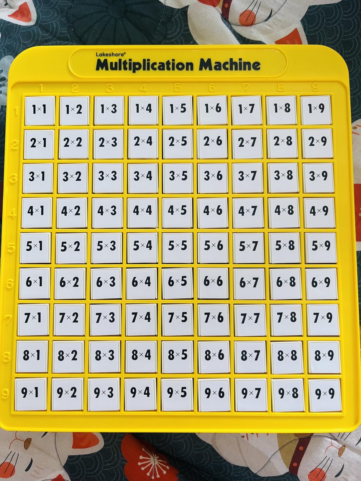 Lakeshore Multiplication Practise Math Machine : Amazon.com.au: Toys ...