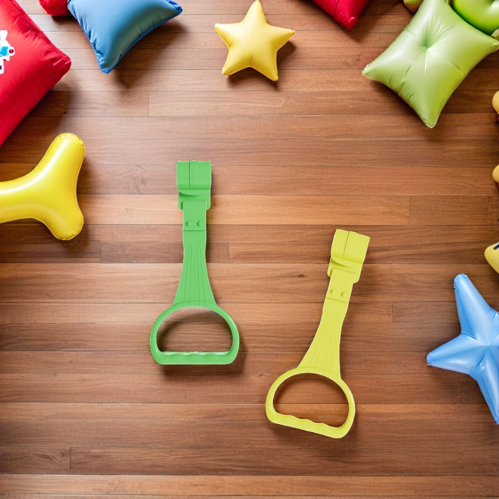 ORFOFE 12 Piezas Anillos de Fitness para Interactivo Ayuda para Caminar Niña Soporte para Gimnasia Infantil Entrenamiento de Coordinación y Ejercicio