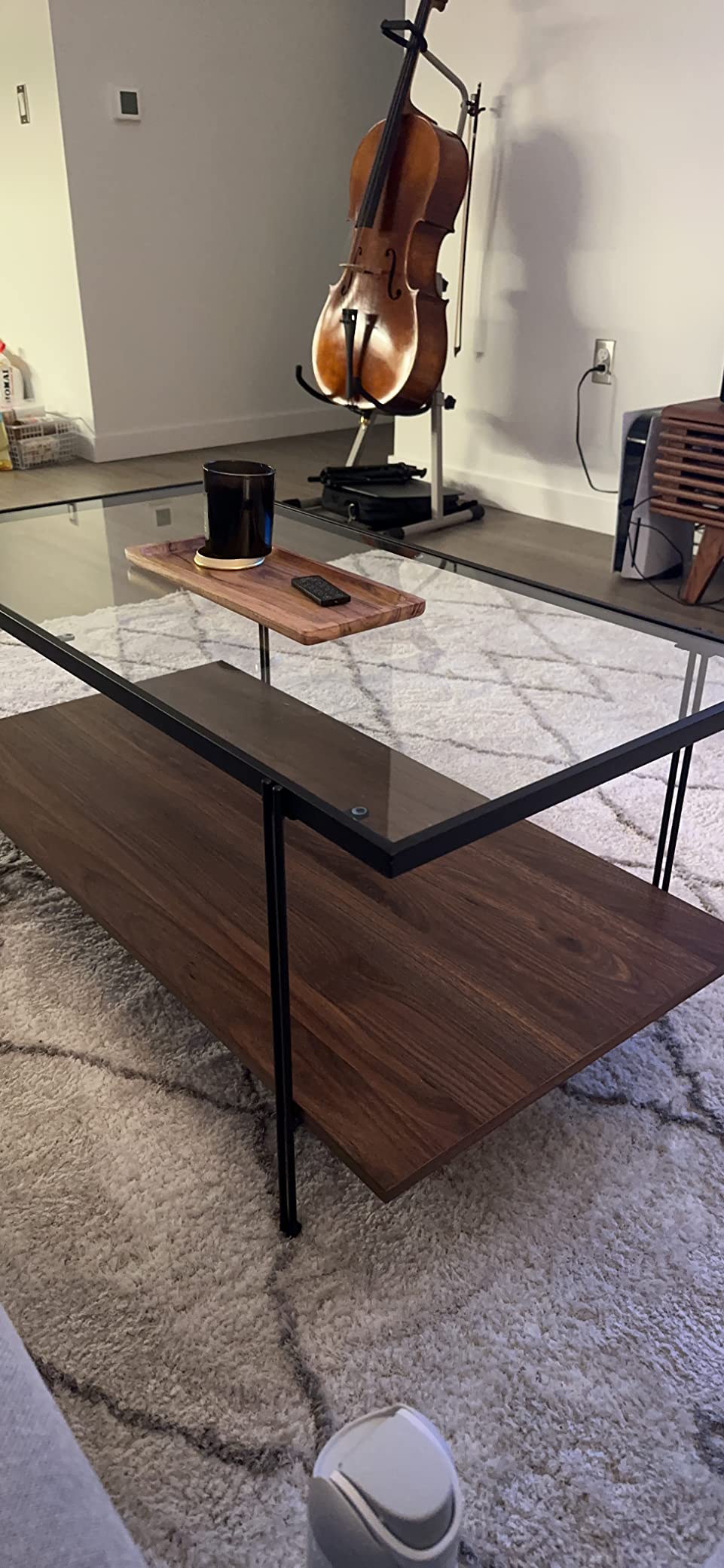26/mo Finance Nathan James Asher MidCentury Rectangle Coffee Table