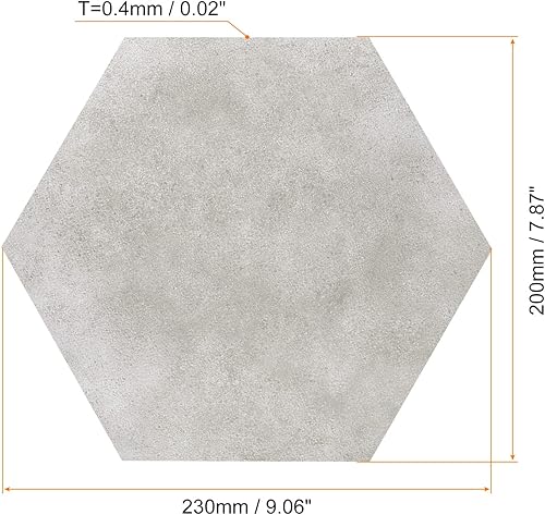 Miniatura 2 de uxcell Adhesivo de pared autoadhesivo para despegar y pegar, 10 unidades, 9 x 8 pulgadas, para decoración del hogar, cocina, baño, color marrón