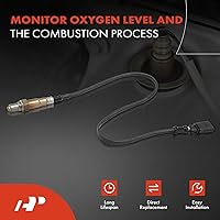 Vista 2 de A-Premium Sensor de Oxígeno O2 Compatible con Volkswagen Jetta/Golf 2012-2014, Passat 2014, Beetle 2012-2013, CC 2010-2017, Touareg 2011-2015, Eos