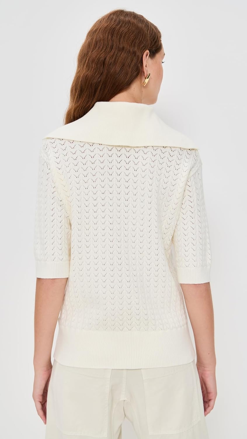 Varley Women's Arney Half Zip Knit Polo - Image 4