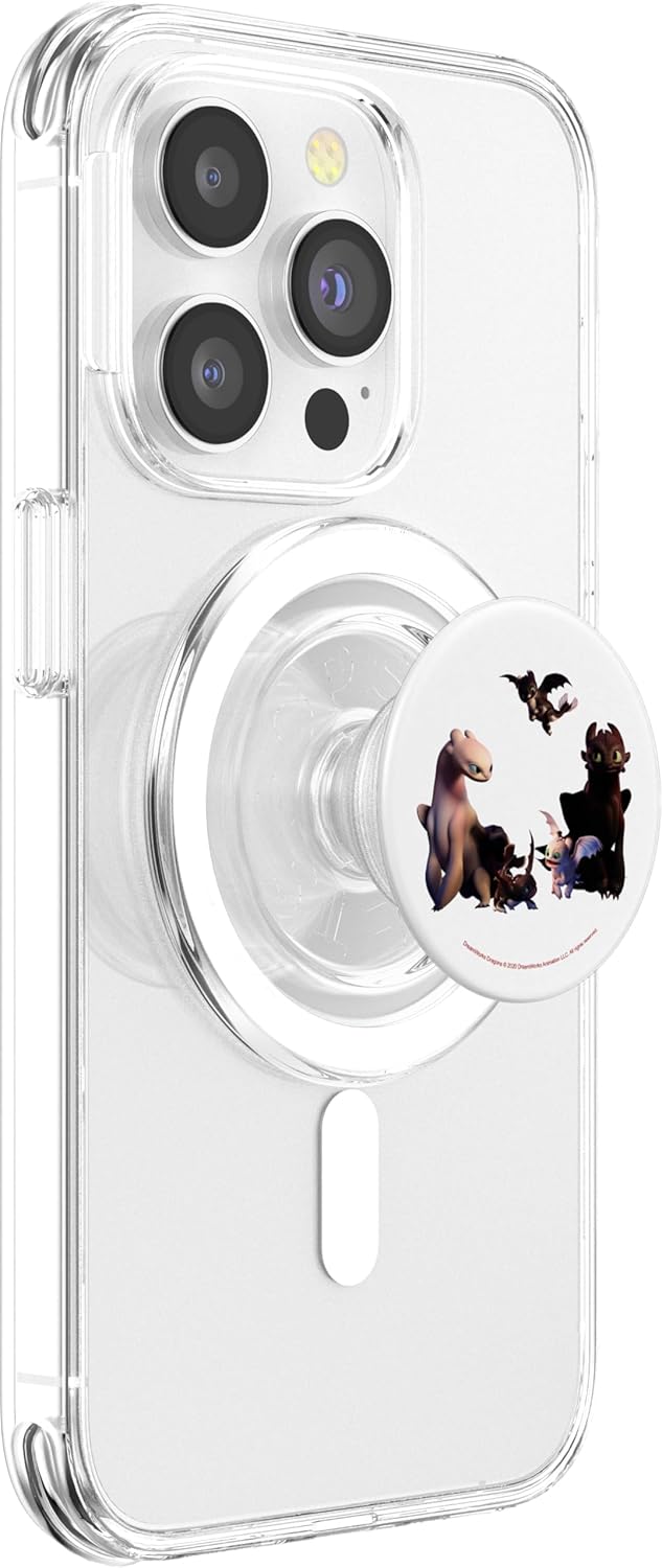 How to Train Your Dragon 3 Night Fury Family PopSockets PopGrip for MagSafe