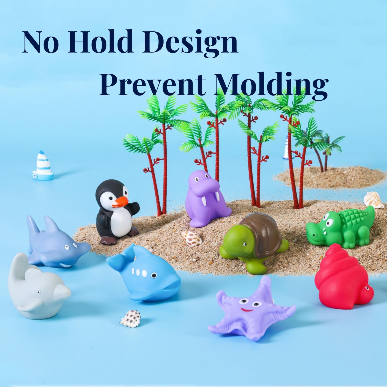 Snapklik.com : XY-WQ Mold Free Bath Toys No Hole, For Infants 6-12 ...