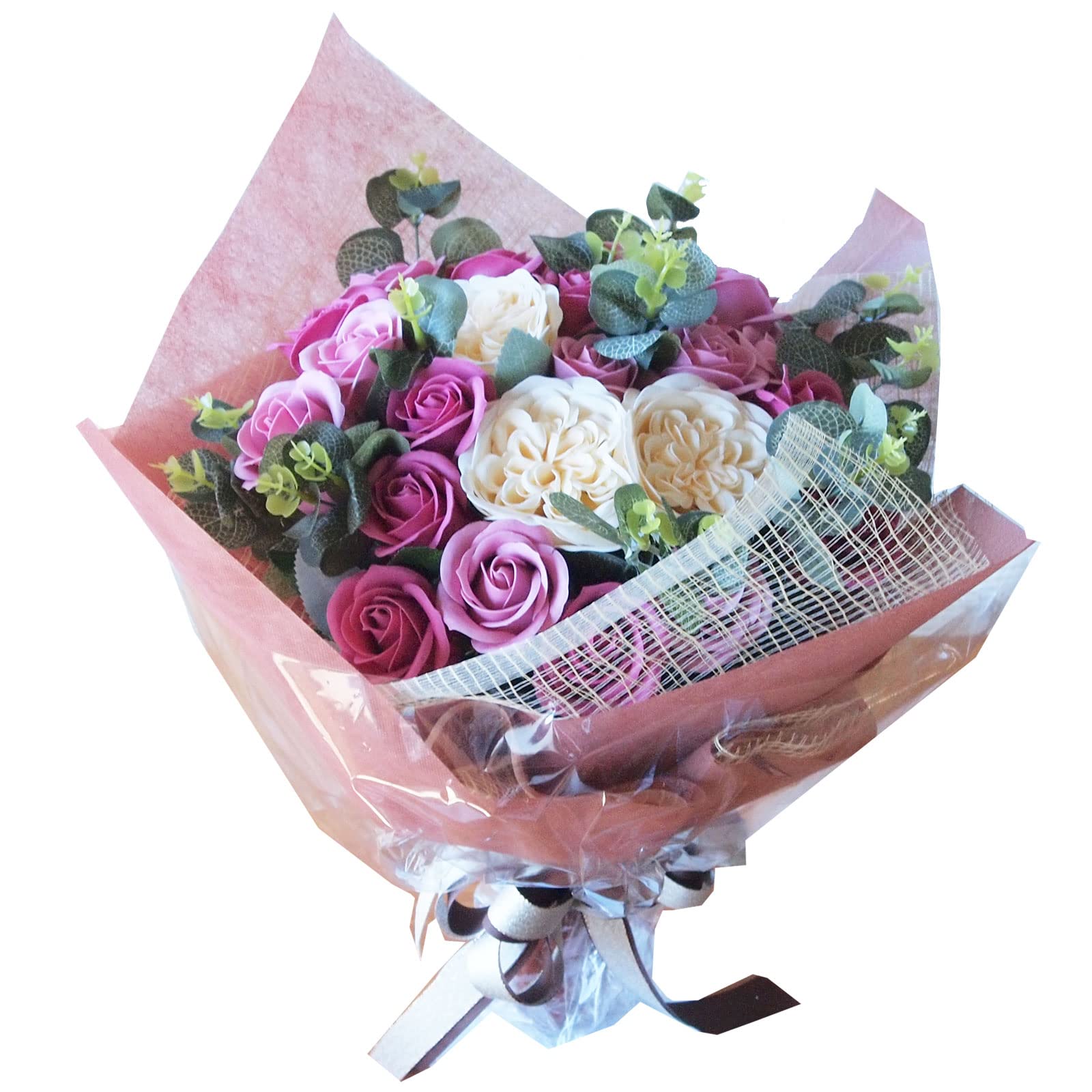 ソープフラワー薔薇　卒業プレゼント花束 楽天市場】ソープフラワー 花 花束 卒業式 枯れない花 バラ