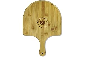 Cast Elegance Bamboo Pizza Peel: A Masterpiece for Culinary Delights