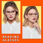 5 Pack Blue Light Blocking Reading Glasses for Women Men,Spring Hinge Computer Readers Eyeglasses
