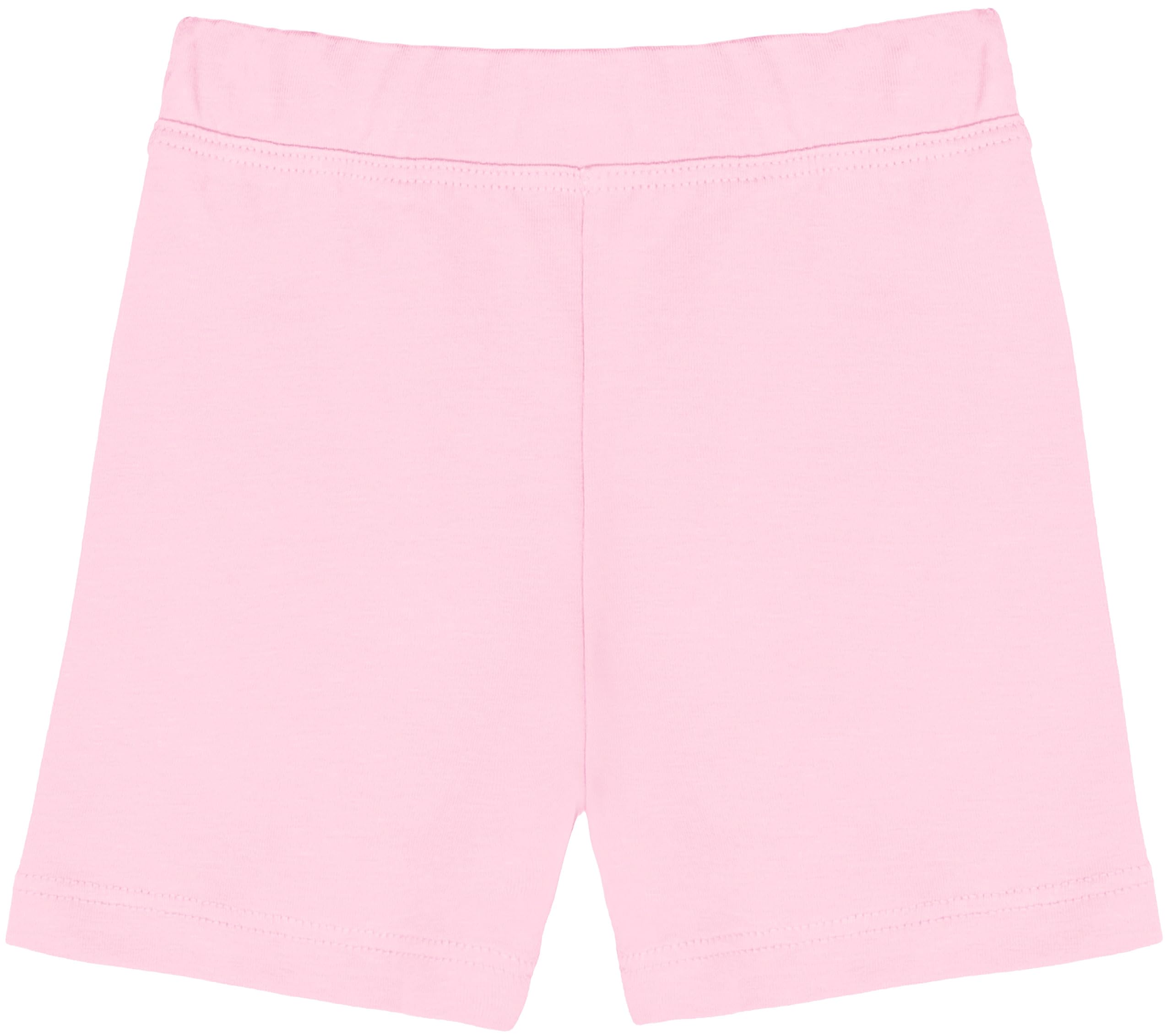 Lilax Girls' Basic Solid Soft Dance Short for Gymnastics or Under Skirts