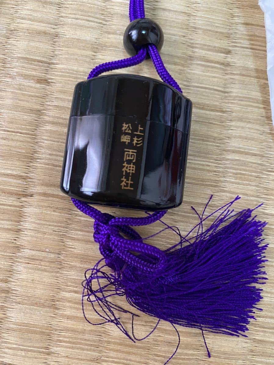 金運爆上げ 特別祈祷済み 山形 米沢 上杉謙信神社 柘植製上杉謙信御