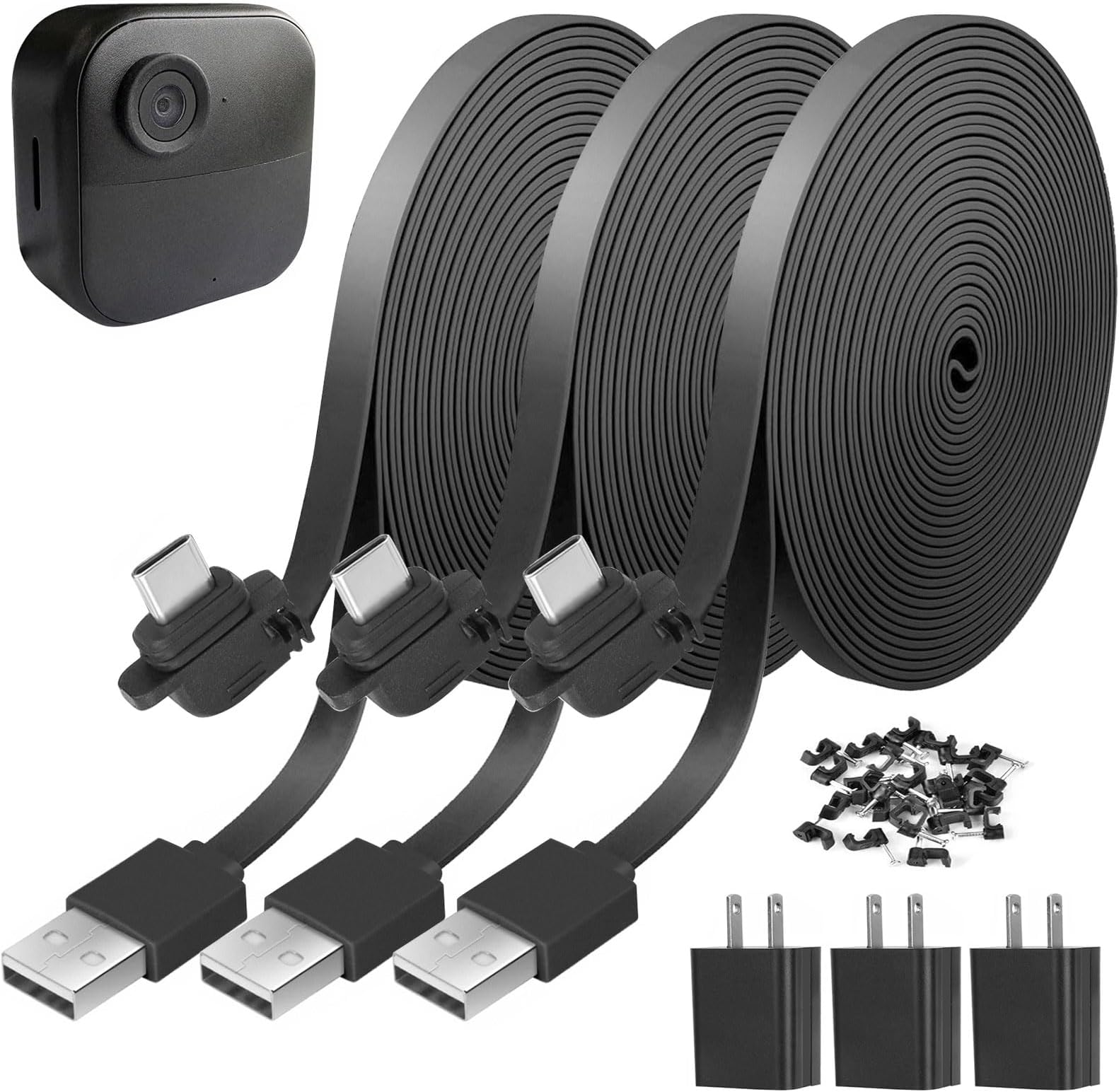 AYMVTNTN Power Cable Compatible with Google Nest Cam