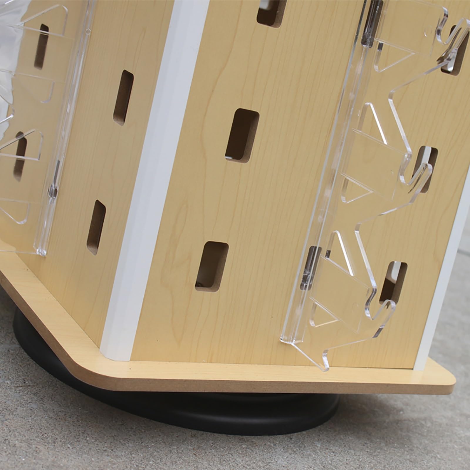 Soporte Para Gafas, Soporte Giratorio De 360° Para Gafas De Vista, Organizador De Gafas De Sol De 4 Lados Para Almacenamiento Comercial..