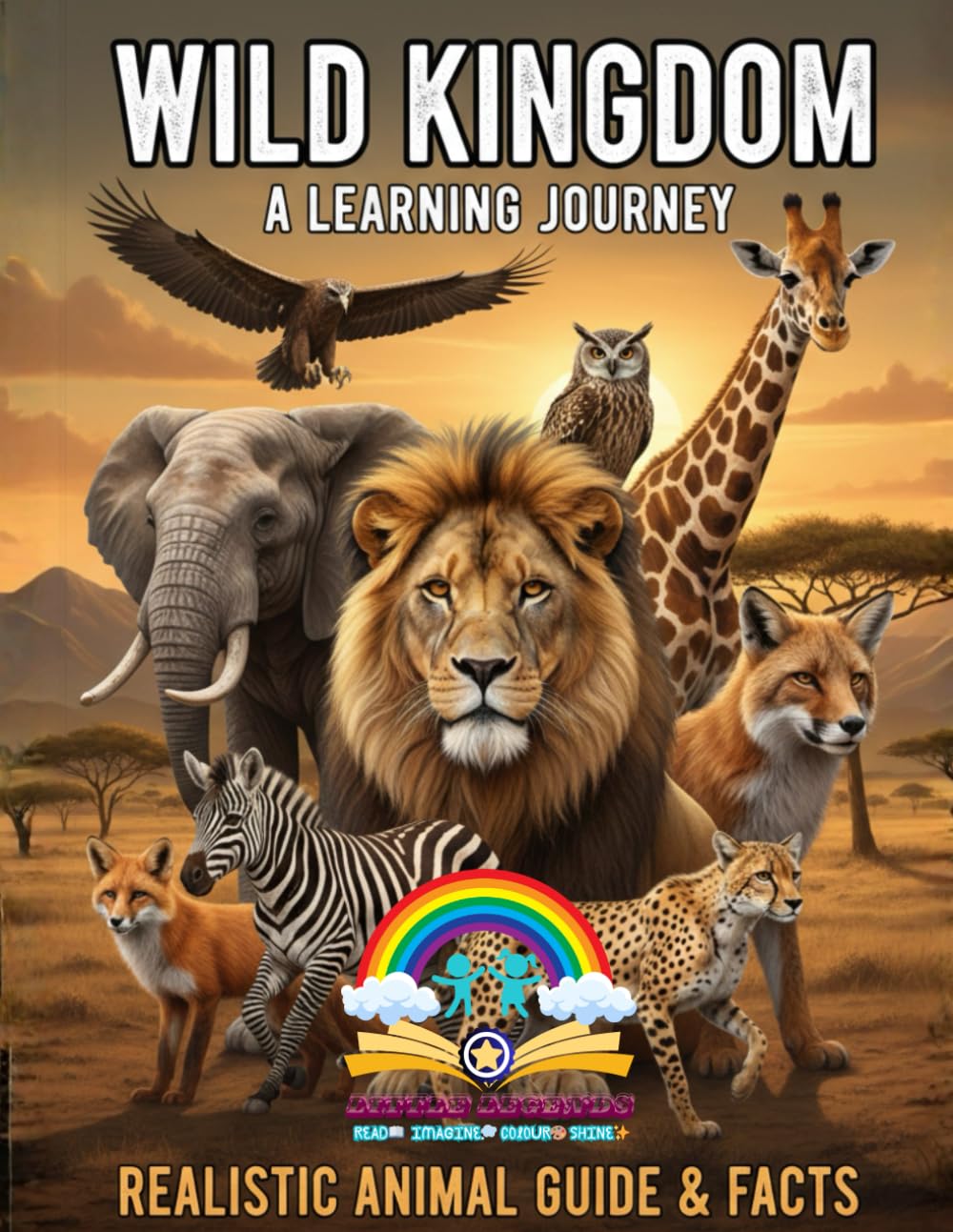 Wild Kingdom - A Learning Journey: Realistic Animal Guide & Facts (Mini Scholars Learning Library)