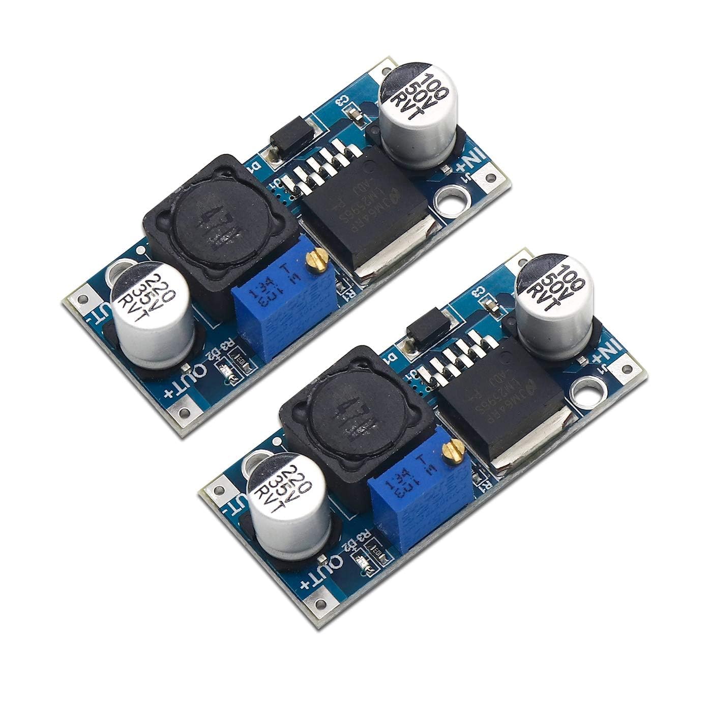 24V 12V 5V 3V 4.0-40 To 1.3-3.7V LM2596 DC-DC Step Down power supply module 3A voltage Regulator (Pack of 1)-image-20