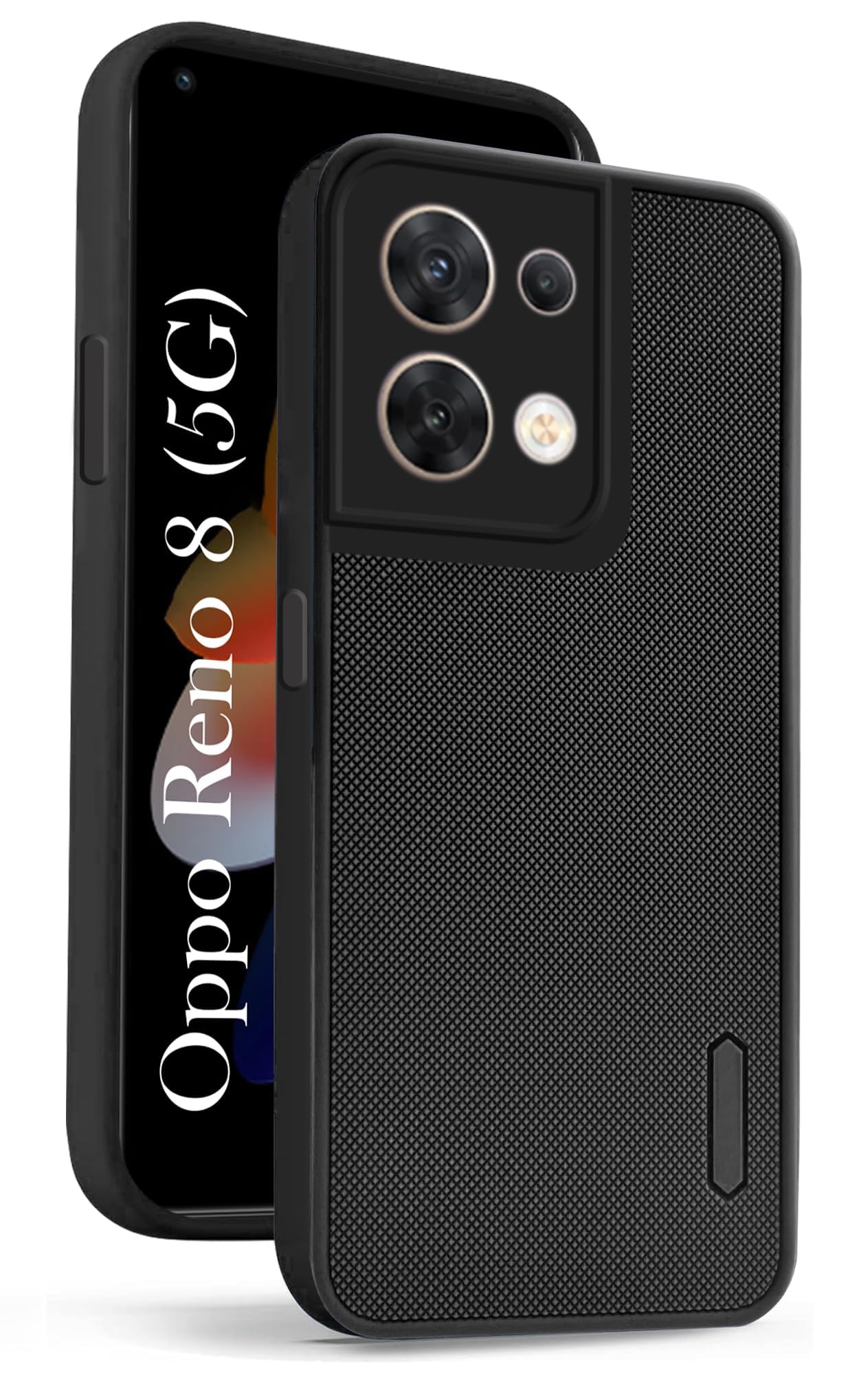 Jkobi Back Case Cover for Oppo Reno 8 5G (Textured Grip Design | Slim and Light Weight) (B0D4Q59QV8) Amazon Price History, Amazon Price Tracker