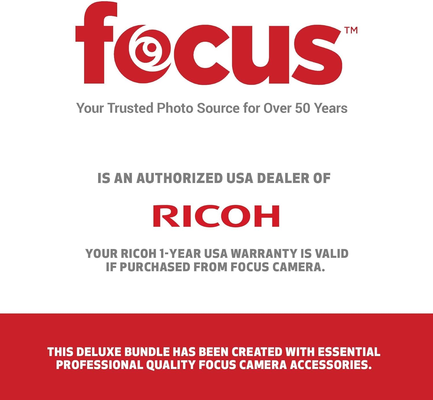 Flash Deals - 70% OFF Ricoh GR III Premium Compact Digital Camera with Spare Original DB-110 Battery, Soft Case and 64GB Extreme PRO SD Card (3 Items)